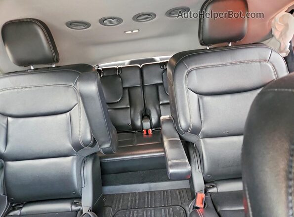 1FMSK8DH7MGA23155 2021 FORD EXPLORER Gray Vista de los asientos traseros