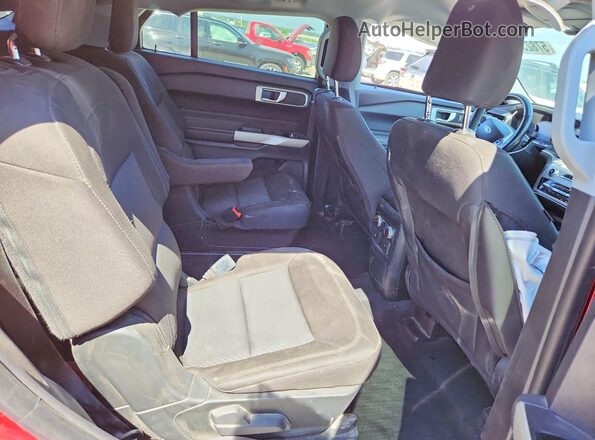 1FMSK8DH7NGA33539 2022 FORD EXPLORER Красный Вид задних сидений