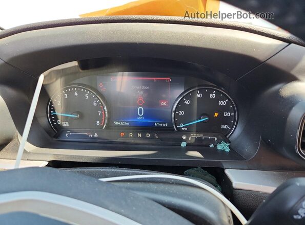1FMSK8DH7NGA33539 2022 FORD EXPLORER Красный Вид щитка приборов