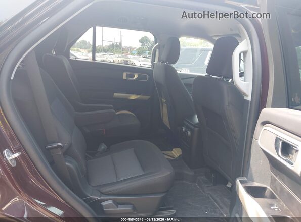 1FMSK8DH7PGA12600 2023 FORD EXPLORER Maroon VIN კოდის სტიკერის ხედი