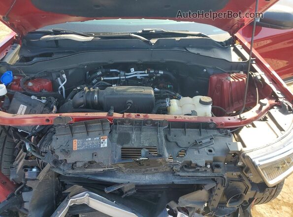 1FMSK8DH7PGA93579 2023 FORD EXPLORER Red Вид підкапотного простору