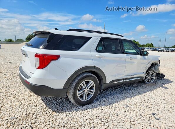 1FMSK8DH7PGB62867 2023 FORD EXPLORER Белый Задняя правая четверть