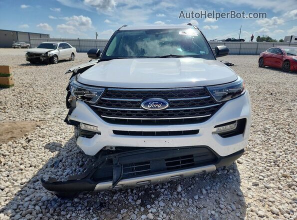 1FMSK8DH7PGB62867 2023 FORD EXPLORER Белый Вид спереди
