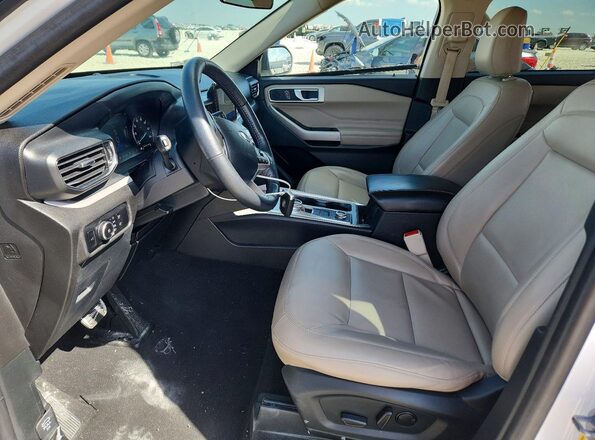 1FMSK8DH7PGB62867 2023 FORD EXPLORER Белый Вид салона спереди