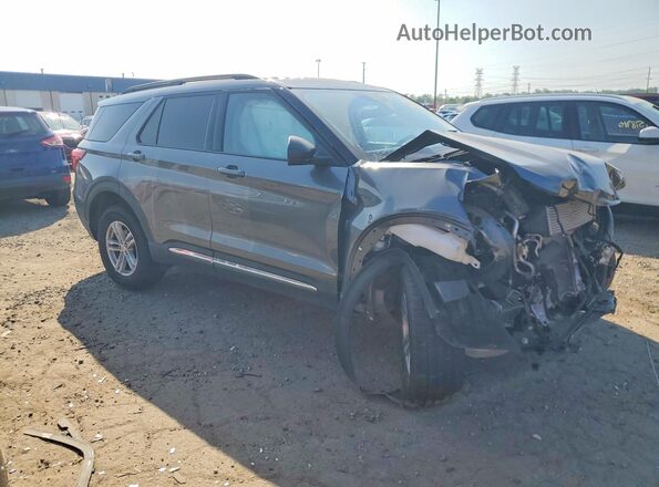 1FMSK8DH7RGA35989 2024 FORD EXPLORER Gray Առջևի աջ