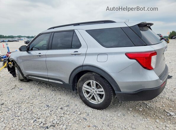 1FMSK8DH8LGB63133 2020 FORD EXPLORER Silver უკანა მარცხენა