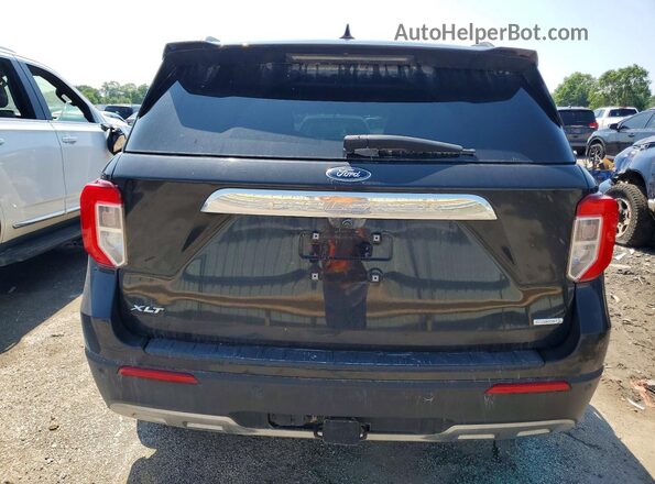 1FMSK8DH8LGB90915 2020 FORD EXPLORER Black Widok z tyłu