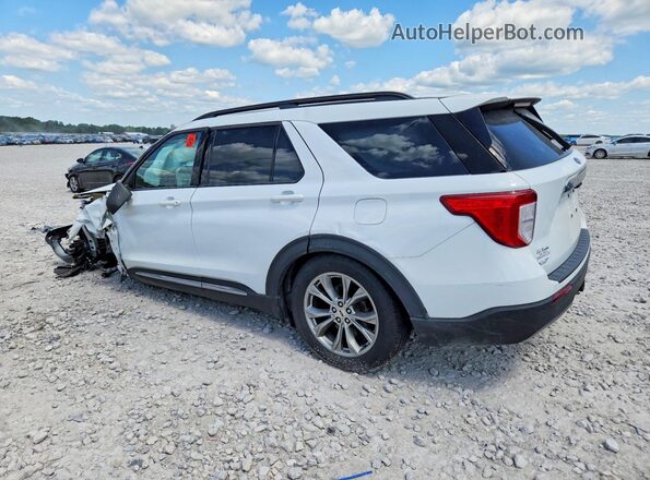 1FMSK8DH8LGC27333 2020 FORD EXPLORER White Trasero izquierdo