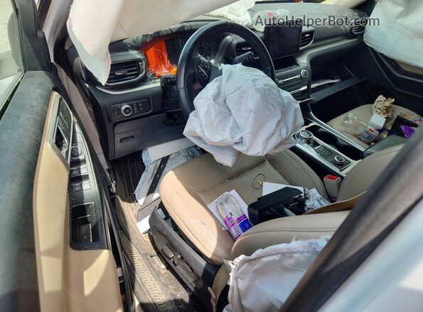 1FMSK8DH8LGC27333 2020 FORD EXPLORER White Vista del salpicadero