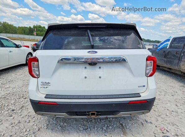 1FMSK8DH8LGC27333 2020 FORD EXPLORER White Vista trasera