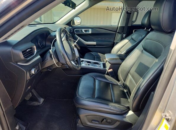 1FMSK8DH8LGC87709 2020 FORD EXPLORER Silver Vista interior delantera