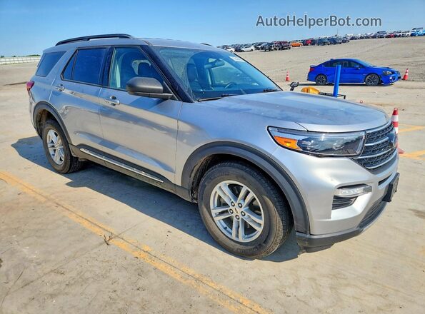 1FMSK8DH8LGC87709 2020 FORD EXPLORER Silver Delantero derecho