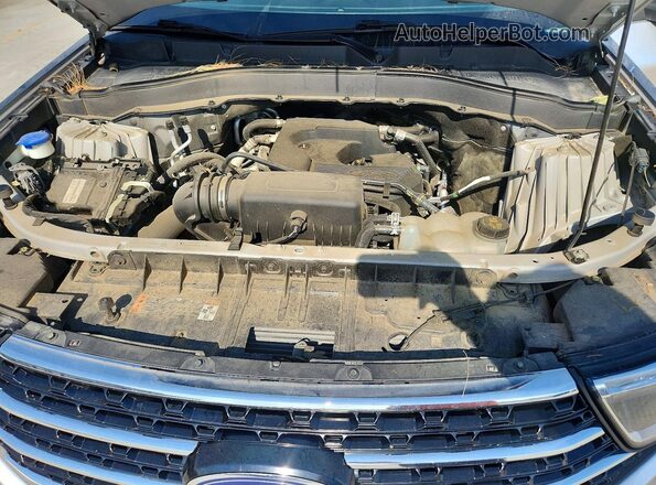 1FMSK8DH8LGC87709 2020 FORD EXPLORER Silver Vista del compartimento del motor