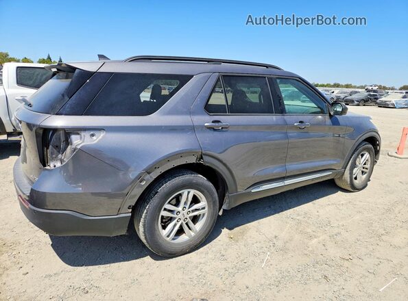 1FMSK8DH8MGA52518 2021 FORD EXPLORER Black Trasero derecho