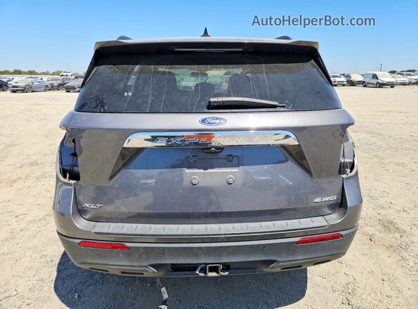 1FMSK8DH8MGA52518 2021 FORD EXPLORER Black Vista trasera