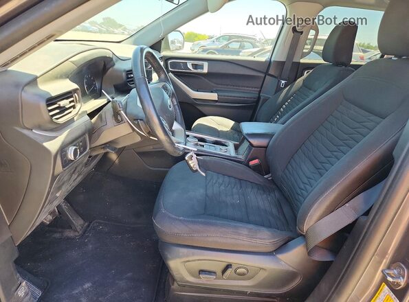1FMSK8DH8MGA52518 2021 FORD EXPLORER Black Vista interior delantera