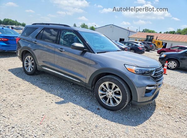 1FMSK8DH8NGA23909 2022 FORD EXPLORER Gray Przód prawy