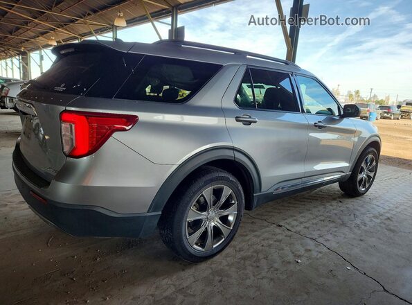 1FMSK8DH8NGA77467 2022 FORD EXPLORER Gray Задня права чверть
