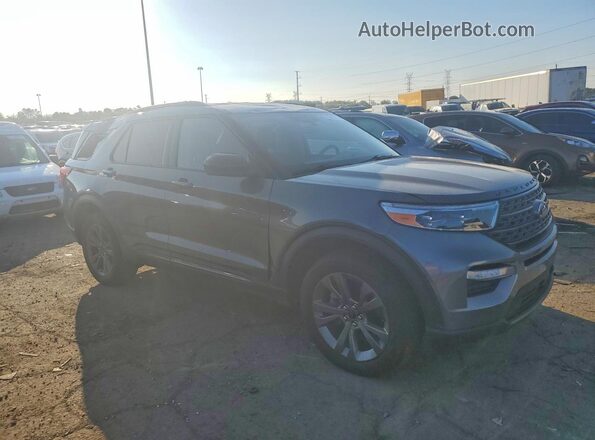 1FMSK8DH8PGB08543 2023 FORD EXPLORER Gray Передня права чверть