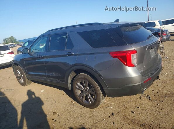 1FMSK8DH8PGB08543 2023 FORD EXPLORER Gray Задня ліва чверть