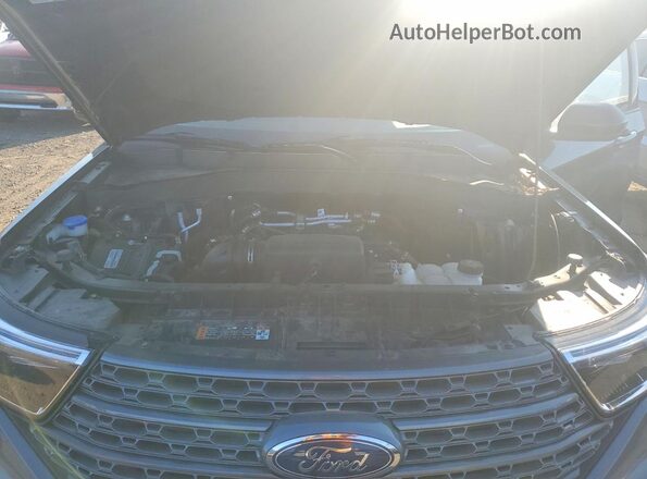 1FMSK8DH8PGB08543 2023 FORD EXPLORER Gray Вид підкапотного простору