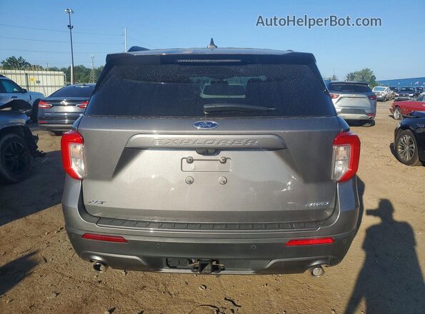 1FMSK8DH8PGB08543 2023 FORD EXPLORER Gray Вид ззаду