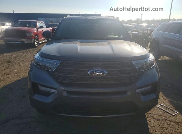 1FMSK8DH8PGB08543 2023 FORD EXPLORER Gray Вид спереду