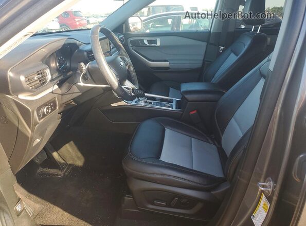 1FMSK8DH8PGB08543 2023 FORD EXPLORER Gray Вид салону спереду