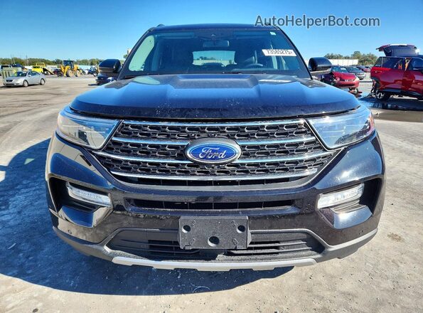 1FMSK8DH8PGB71934 2023 FORD EXPLORER Black Vista frontal