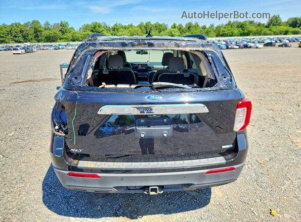 1FMSK8DH9LGA32485 2020 FORD EXPLORER Черный Вид сзади