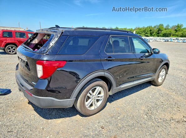 1FMSK8DH9LGA32485 2020 FORD EXPLORER Черный Задняя правая четверть