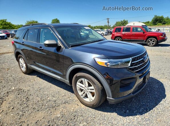 1FMSK8DH9LGA32485 2020 FORD EXPLORER Черный Передняя правая четверть