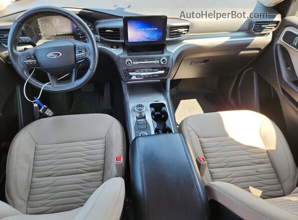1FMSK8DH9LGA32485 2020 FORD EXPLORER Черный Вид панели приборов