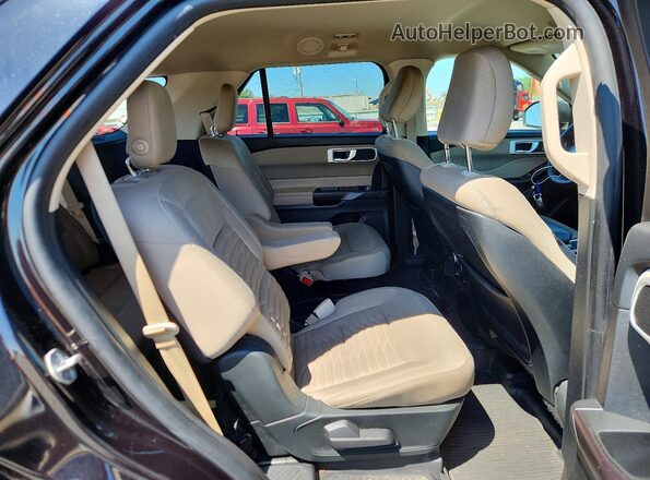 1FMSK8DH9LGA32485 2020 FORD EXPLORER Черный Вид задней части салона