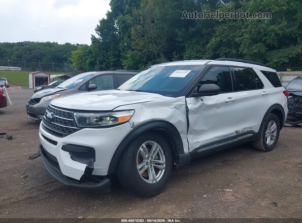 1FMSK8DH9LGB46728 2020 FORD EXPLORER White Widok z przodu