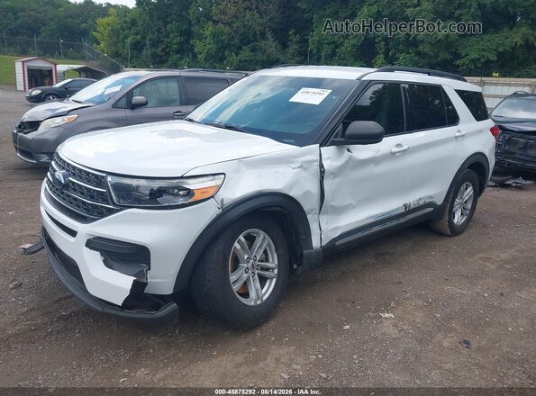 1FMSK8DH9LGB46728 2020 FORD EXPLORER White Przód lewy