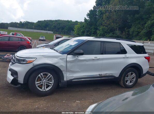 1FMSK8DH9LGB46728 2020 FORD EXPLORER White Widok wnętrza 360 stopni