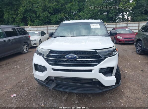1FMSK8DH9LGB46728 2020 FORD EXPLORER White Widok zestawu wskaźników