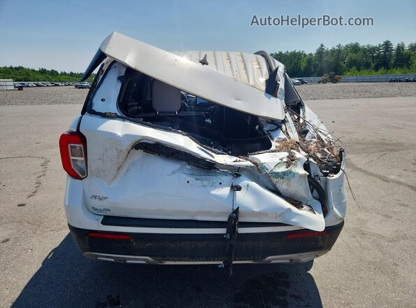 1FMSK8DH9LGB71497 2020 FORD EXPLORER White უკანა ხედი