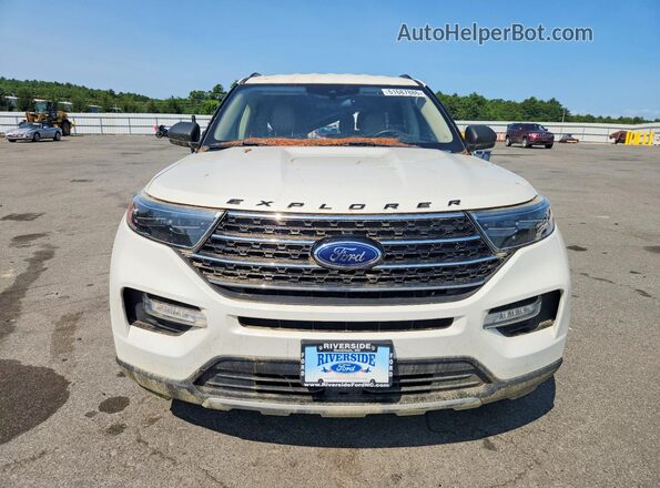 1FMSK8DH9LGB71497 2020 FORD EXPLORER White წინა ხედი