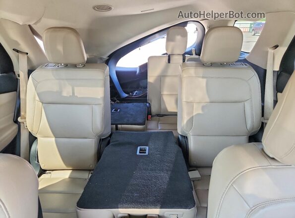 1FMSK8DH9LGB71497 2020 FORD EXPLORER White უკანა სავარძლების ხედი