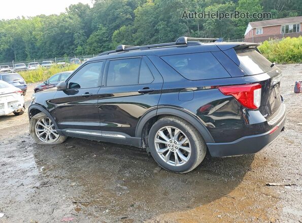 1FMSK8DH9LGC76055 2020 FORD EXPLORER Black Trasero izquierdo
