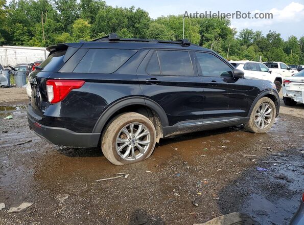 1FMSK8DH9LGC76055 2020 FORD EXPLORER Black Trasero derecho