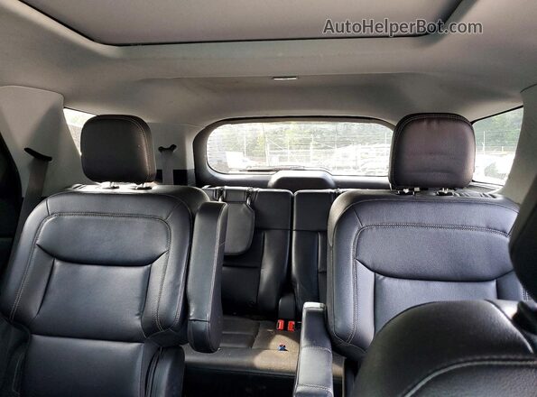 1FMSK8DH9LGC76055 2020 FORD EXPLORER Black Vista de los asientos traseros