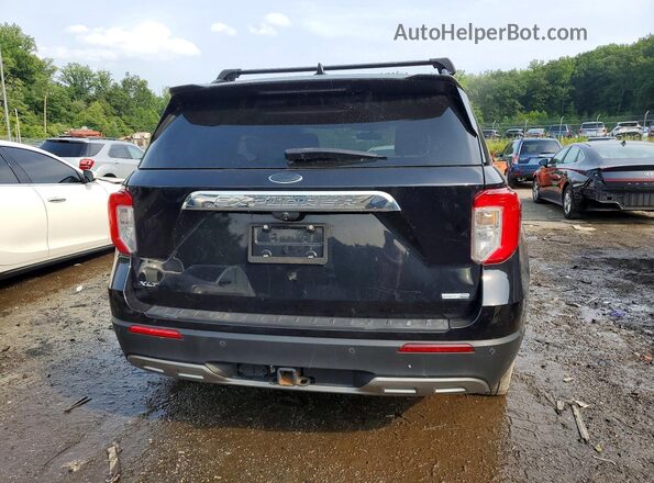 1FMSK8DH9LGC76055 2020 FORD EXPLORER Black Vista trasera