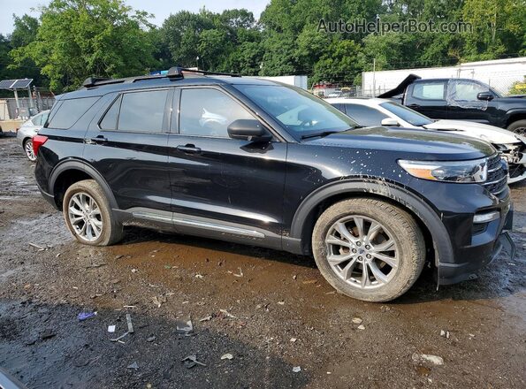 1FMSK8DH9LGC76055 2020 FORD EXPLORER Black Delantero derecho