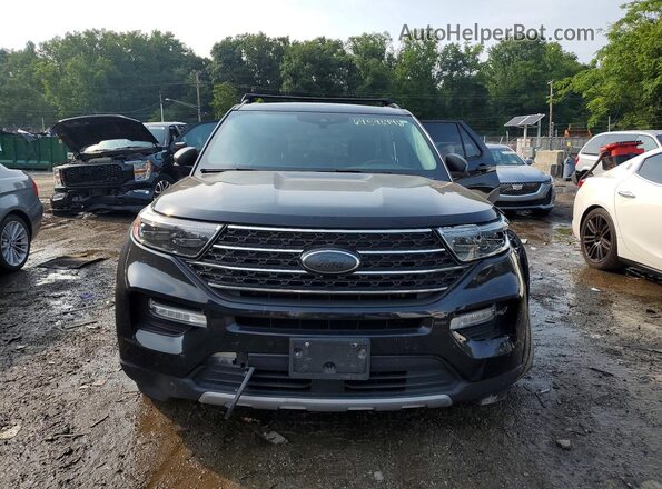 1FMSK8DH9LGC76055 2020 FORD EXPLORER Black Vista frontal