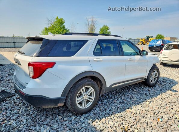 1FMSK8DH9LGC90957 2020 FORD EXPLORER White Trasero derecho