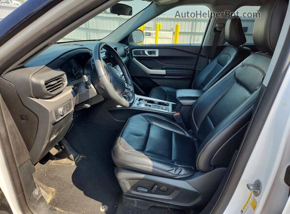 1FMSK8DH9LGC90957 2020 FORD EXPLORER White Vista interior delantera