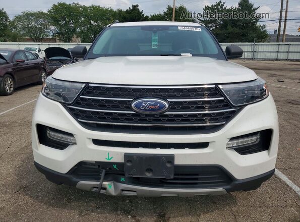 1FMSK8DH9LGD14710 2020 FORD EXPLORER White წინა ხედი